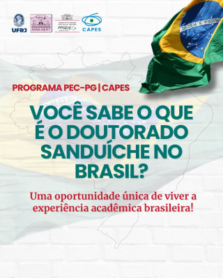 Chamada PEC-PG Capes: DOUTORADO SANDUÍCHE NO BRASIL