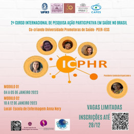 Curso: Pesquisa Ação Participativa em Saúde no Brasil
